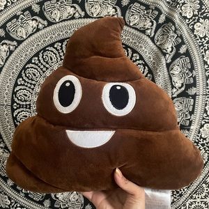Poop Emoji Pillow